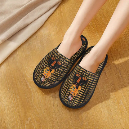 Custom British Lando Norris Racing Driver Guest Slippers for Spa Women House Slipper
