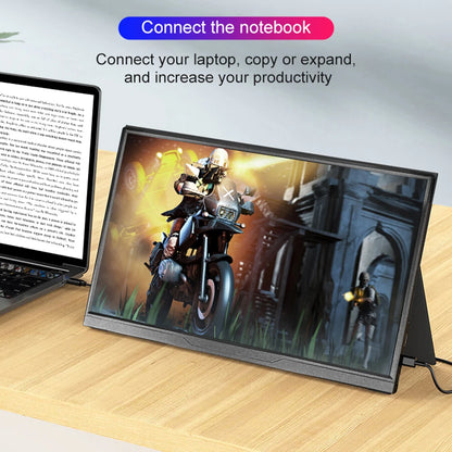 16inch Portable Monitor 2.5K/120HZ/100%sRGB  For Laptop XBox PS4 / 5 Switch Cell Phone Computer Extension Gaming  Travel Screen