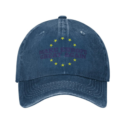 New Make Europe Great Again  Casual Baseball Cap For Couple Women Spring  Kpop Rock Hip Hop Hats Fashion Dropshipping Snapback C