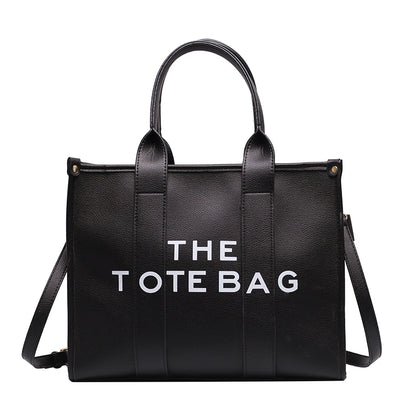 The tote bag For Women Crossbody Female Handbag New Solid Words Lette Leisure Large Bag,Luxury Fashion bag,designer bag for PU