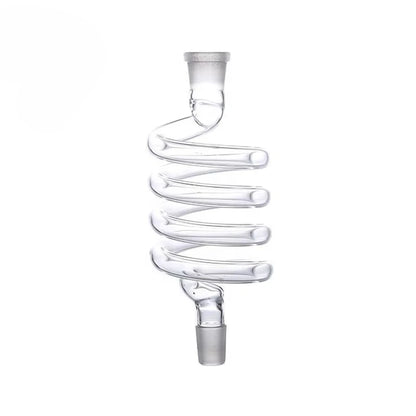 Dia18.8mm 14mm Spring Glass Spiral Part Twirl Glass Hookah Shisha Chicha Accessories Coil Glass Tube for Narguile Connector