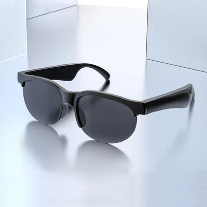 AI Intelligent Translation Glasses Smart Bluetooth-Compatible 5.4 Glasses with Microphone Speakers Wireless Headphones