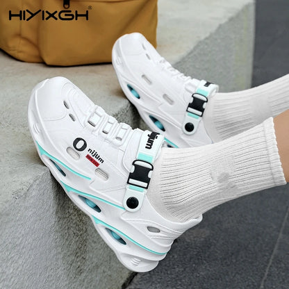 Men's Outdoor Sandals Sport Slippers Beach Slides Breathable Clogs Men Casual Garden Shoes Non-slip Hiking Men Outdoor Sandals