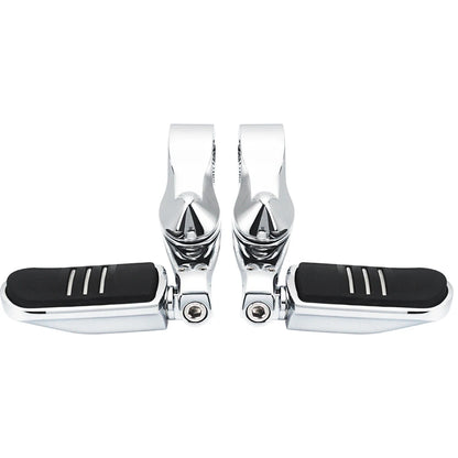 1.25" Motorcycle Engine Guard Highway Pegs Footpeg For Harley Honda Touring Sportster Davidson Road King Street Glide Low Rider