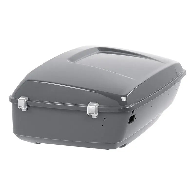 Motorcycle King Trunk For Harley Touring CVO Road Glide 2014-2025 Gunship Gray