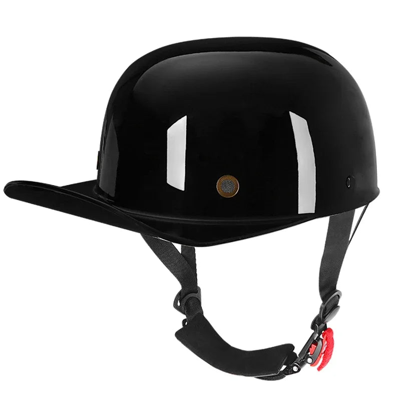 2023 New Vintage Motorcycle Helmet baseball cap helmet men's and women's children's scooter half face Vintage four seasons hat