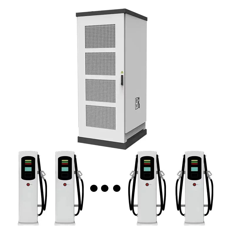 Customized DC Fast EV Charging Station Split-type Charger Power Stack Charge Post Station Dc Fast Electric Car Charger Pile