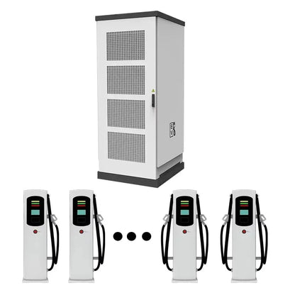 Customized DC Fast EV Charging Station Split-type Charger Power Stack Charge Post Station Dc Fast Electric Car Charger Pile