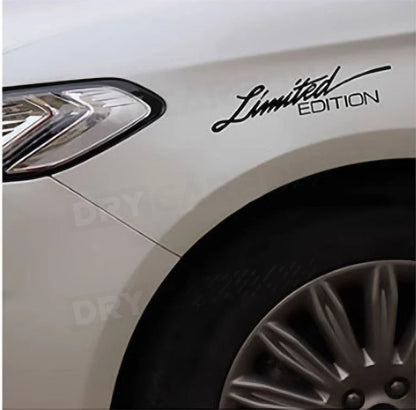 Personalized Limited Edition Stickers Reflective Car Stickers Creative Stickers Decal Window Decor Auto Bumper Sticker