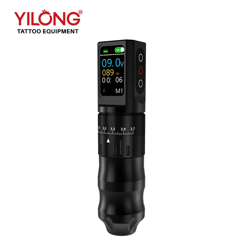 Yilong Tattoo Supplies High Quality Tattoo Pen Kits For Permanent Makeup Tattoo Machine Tattoo Power Supply Tattoo Gun Kit