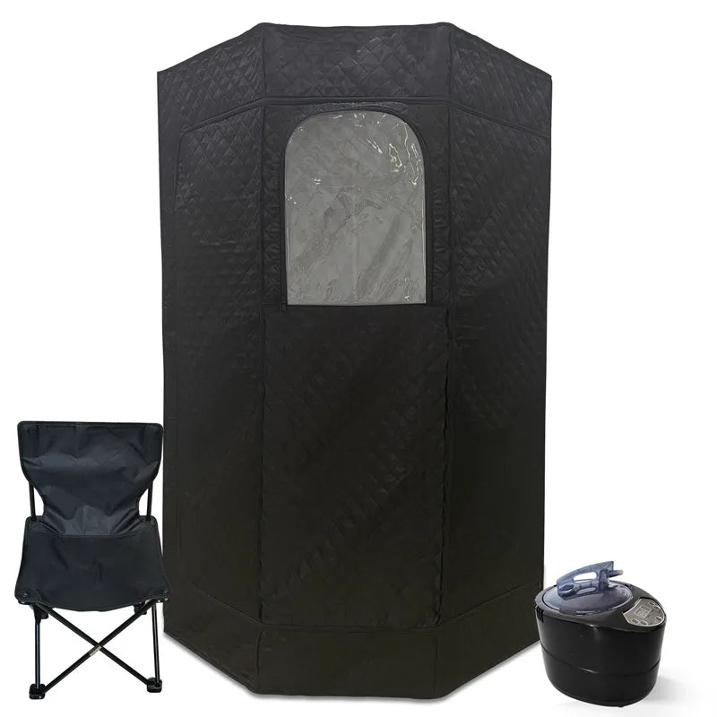 Sauna Room Sweat Steamer Box Household Mobile Folding Sauna Box Sweating Fumigation Dry Steaming Wet Steaming