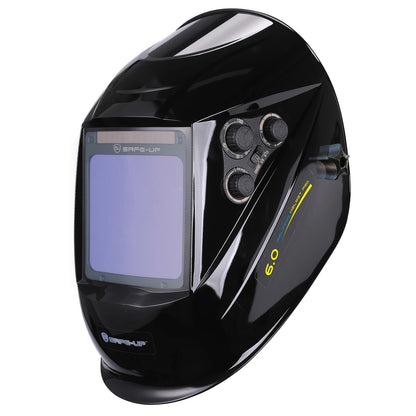 Welding Mask 1/1/1/1 Auto Darkening Welding Helmet 100x97mm Large View TRUE Color 4 Sensors for MIG MAG MMA Welder Machine
