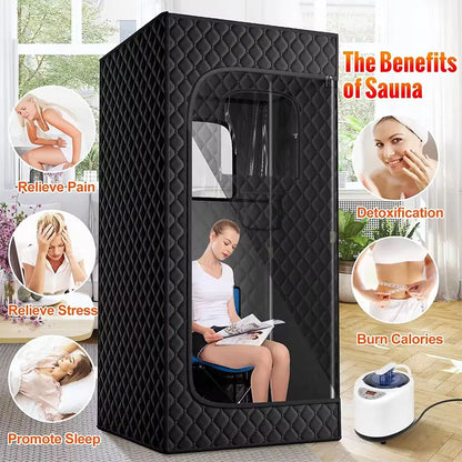 Foldable Outdoor Indoor Spa Slimming Dry Wet Sauna Room Portable Steam Sauna Tent For Home