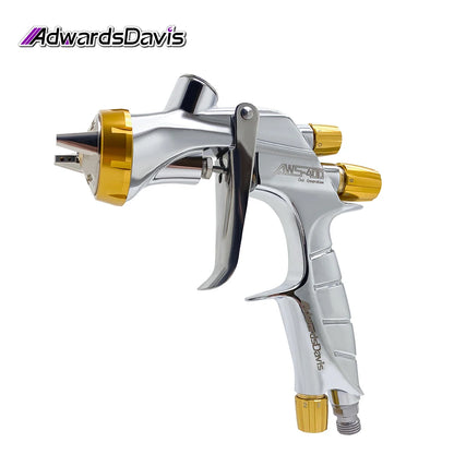 WS400 Pneumatic Spray Gun 1.3/1.4/1.7mm High Atomization Automotive Sheet Metal Paint Spray Gun Furniture Varnish Paint Spraying