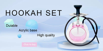 Aluminun Shisha Narguile  Hookah Stem Kit for Wine Bottle Large Hookah Chicha Most Of Bottle Cachimbas Nargile Accessories