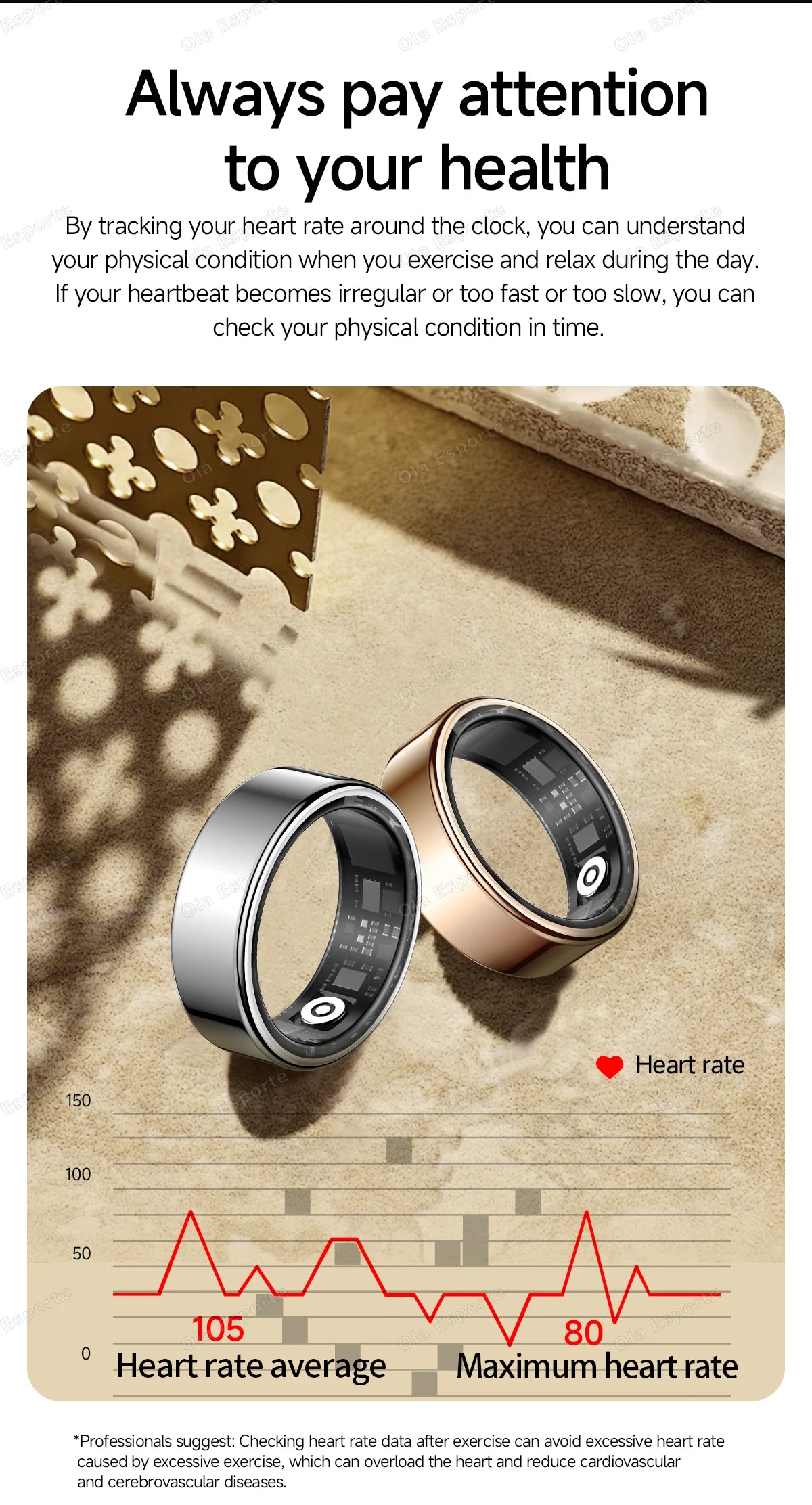 2025 New Smart Ring Call Alert Heart Rate Blood Oxygen Monitoring Pedometer Calorie Multifunctional Fitness Smart Finger Rings