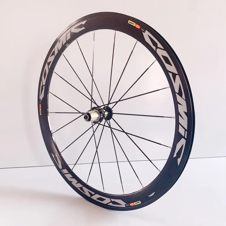 New White Black Gray 700C 50mm Road bike alloy bicycle wheelset clincher rims V Disc brake Thru Axle center lock hubs wheels