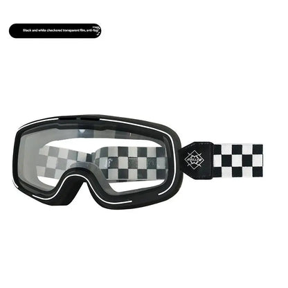 For Retro Anti-Fog Motorcycle Goggles Harley Windscreen Windproof Dustproof Riding Glasses for Motorbike