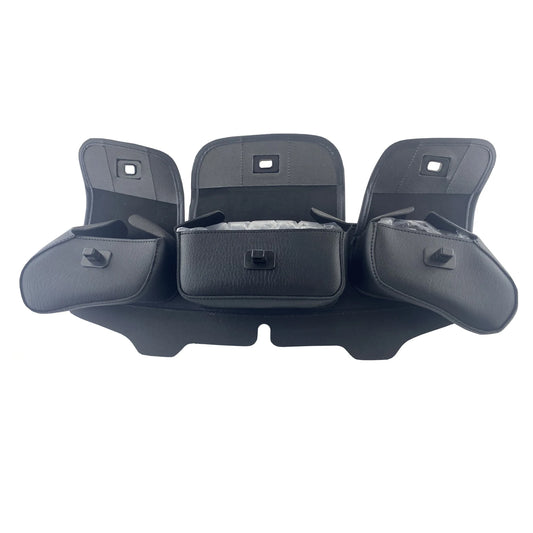 3 Pouch Batwing Fairing Windshield Saddle Bag For Harley Touring Electra Glide Street Glide Tri Glide Ultra Classic 1996-2013