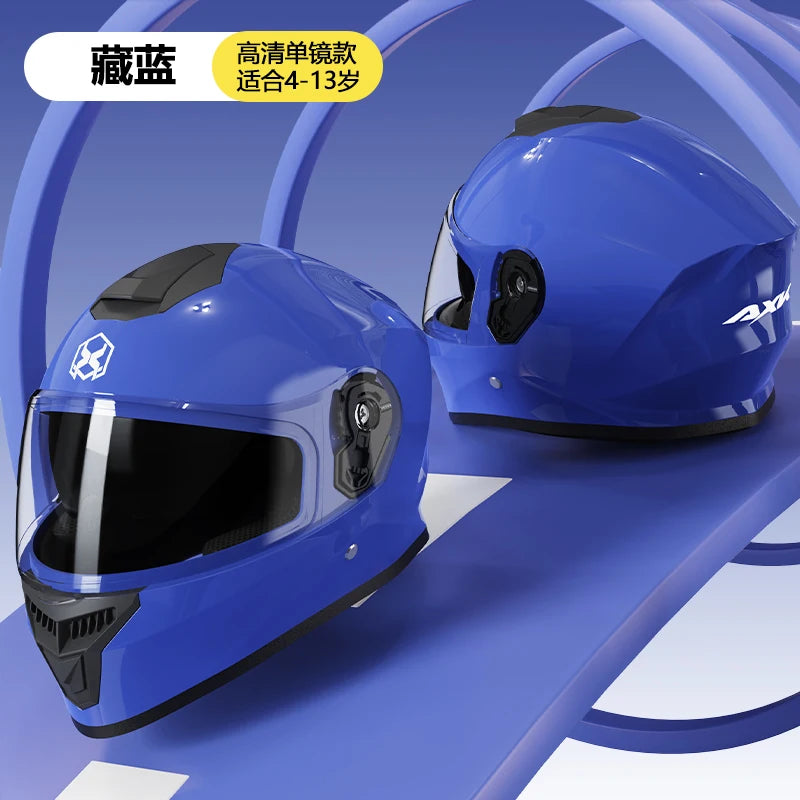 Children's Helmet Electric Car Cute Cartoon Four Seasons Universal Motorcycle Boys and Girls Safety Helmet 601