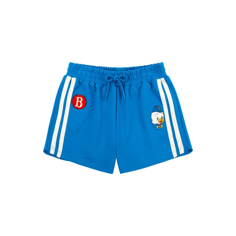 Summer 2026 New Kids T-shirt Shorts Set Korean Boy Girl Letter Printed T-shirt Children's Casual Set Sunscreen Suit Set