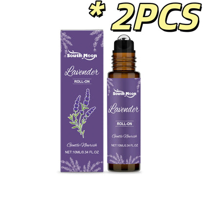 Lavender Body Fragrance Essential Oil Relaxing Mood Improve Anxiety Soothing Skin Lasting Fragrance Portable Body Care Essence