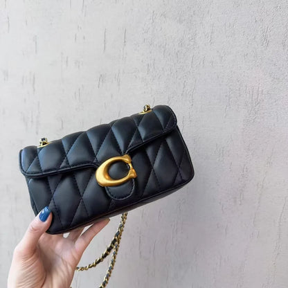High end women's crossbody bag, high-quality leather wallet, retro design, adjustable and detachable shoulder strap, C bag