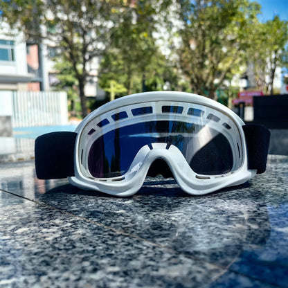 Kids Motorcycle Goggles - UV Protection Riding Glasses for Boys & Girls, Dirt Bike & ATV Windproof Eyewear