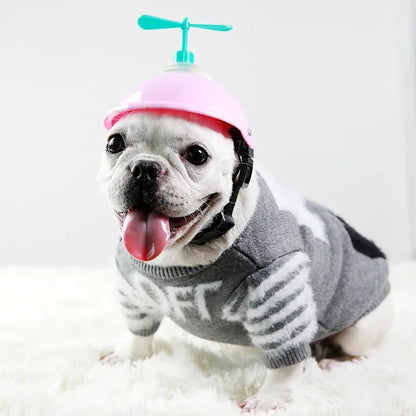 Soft Classic Design Pet Clothing Brand Style Warm Dog Knitted Sweater