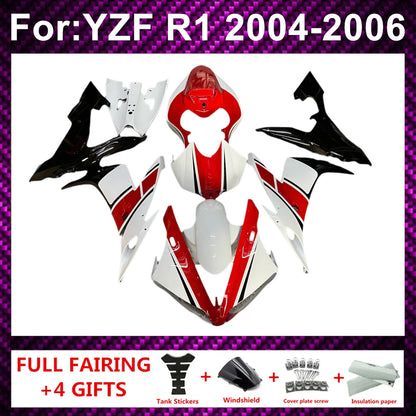 Motorcycle Fairing Kit ABS Plastic Body Injection Fairings Bodywork Bodykits For  R1 YZF1000 YZFR1 YZF-R1 2004 2005 2006