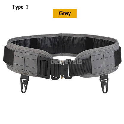 Tactical Padded Belt Airsoft CS Combat Molle Airsoft Belts Duty Paintball Waist Belt War Game Hunting Accessories