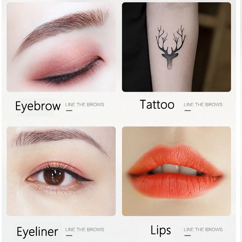Tattoo Machine PMU Pen Professional Permanent Makeup Microblading Eyebrow Eyeliner Lip Beauty Tattoo Cartridge Needle Supplies