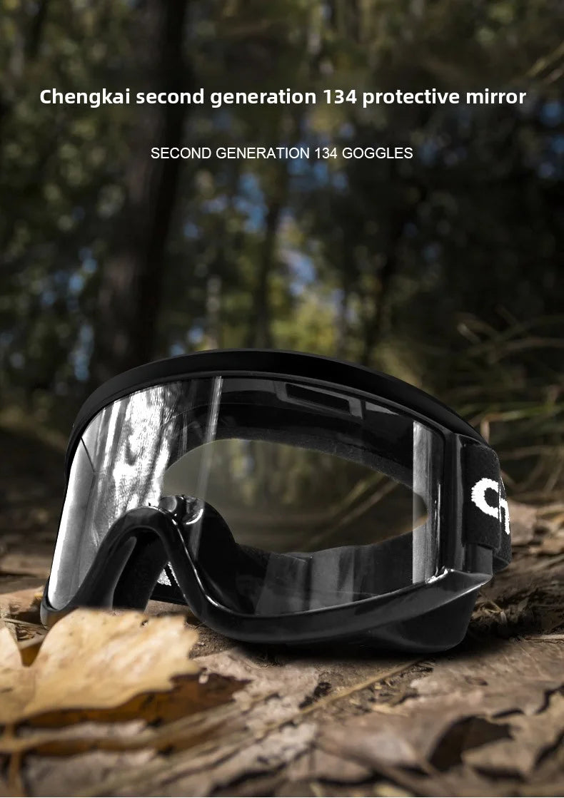 RIDE Dust-proof Eyeglasses Motorcycle Goggles Glasses Men Women Eye Protect Off-road Cycling Safety Anti Dust Glasses Protection