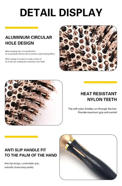 Salon Hairdressing Anti-static Hairdressing And Curling Styling Barber Hair Comb Women Wet Curly Hair Brush For  Styling Tool