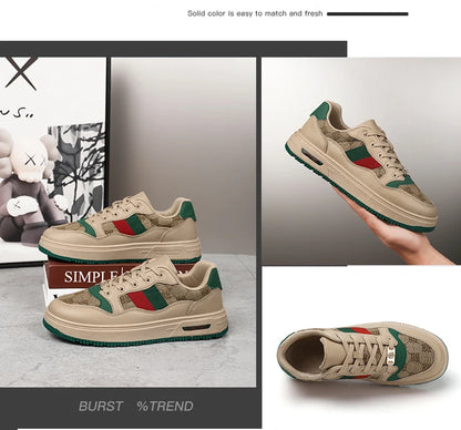 Classic Vintage Sneakers Men Fashion Casual Men's Skateboard Shoes Street Retro Platform Sneakers Unisex Women's Sports Shoes
