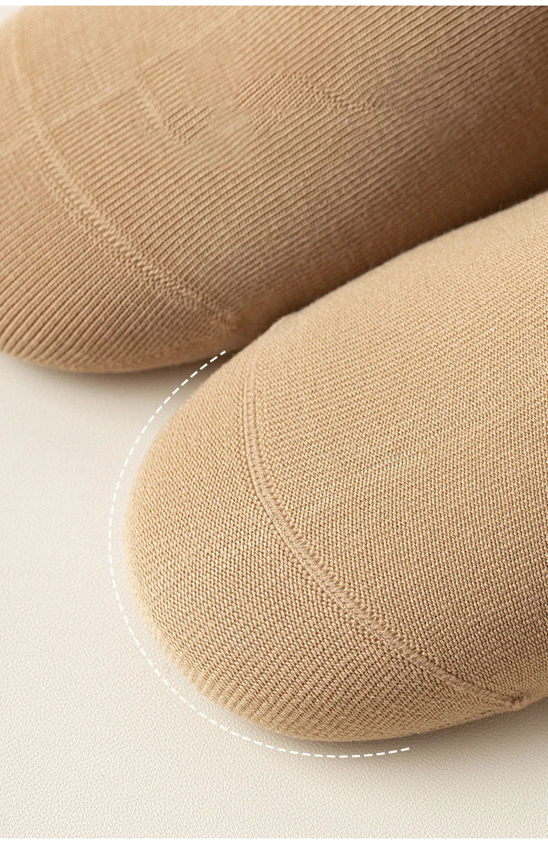 4 Pairs Women Socks Loose Socks Autumn Winter Japanese Style Ins Boneless Flat Seam Comfortable Mid Tube Cotton Socks Harajuku