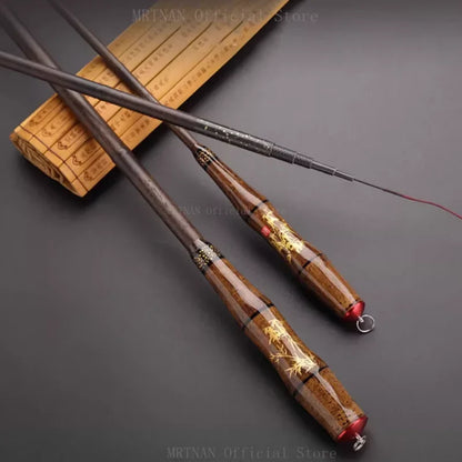 1.8M-4.5M Ultralight Telescopic Fishing Rod Travel SuperHard Stream Lake Hand Pole Carp Feeder Portable Fishing Rods