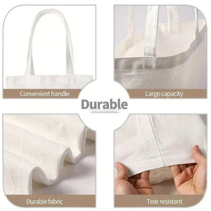 Spanish Women Shoulder Bag Graphic Harajuku Shopper Bags Large Capacity Canvas Tote Handbag No Zipper Eco Casual Girl Handbags