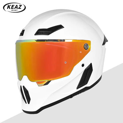 Motorcycle Helmet All-Season Universal Retro Men's Bike Racing Street Bike Riding Running Motorcycle Riding Safety Helmets