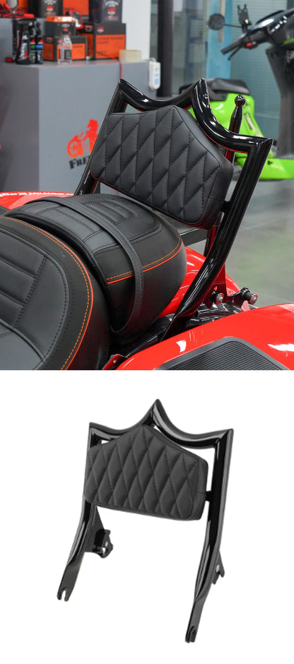 1.25inch El Rey Backrest Fit HD Touring Motorcycle 121CVO/117 Road Glide Street Glide Classic Passenger Backrest