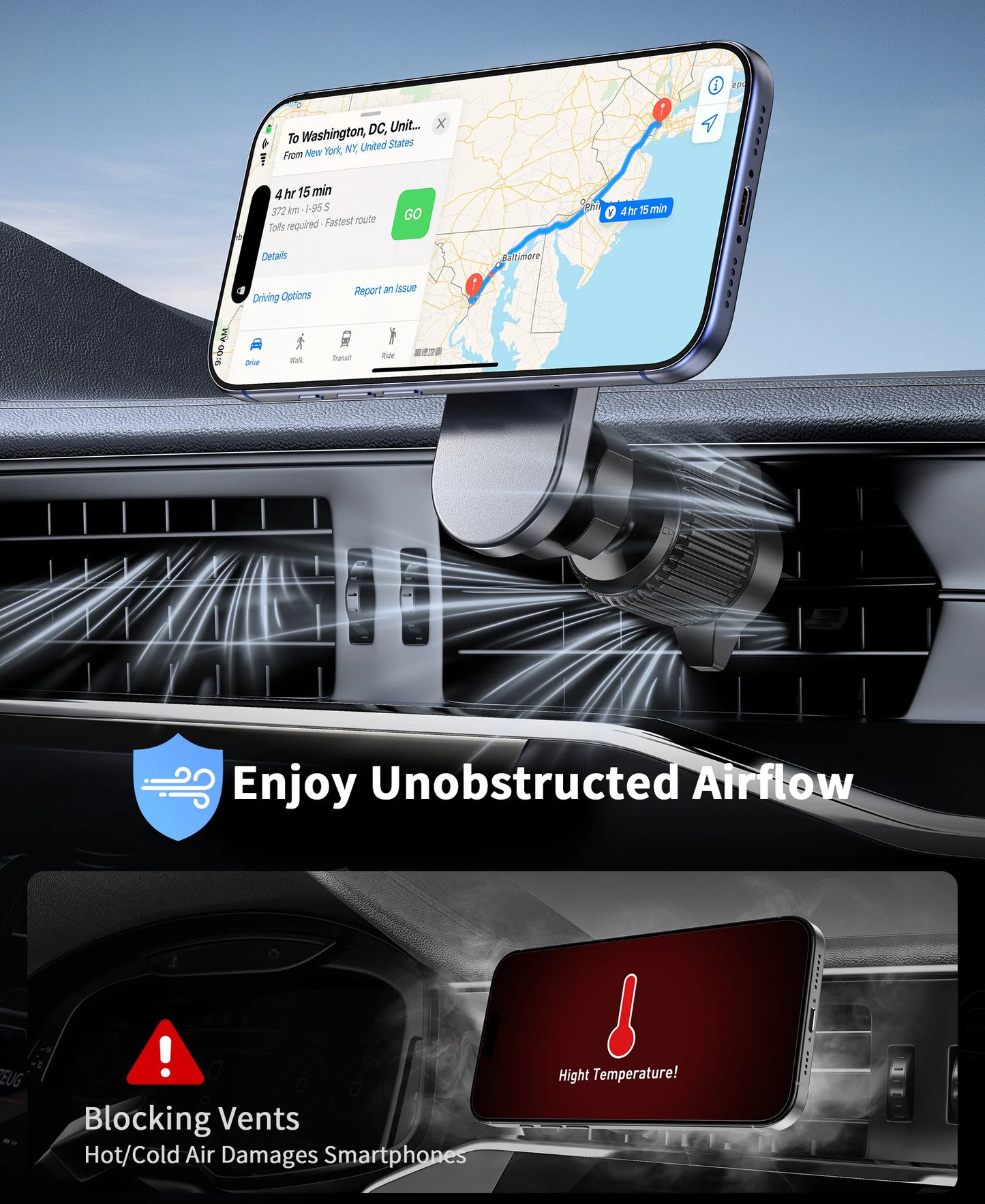 QI2 25W Magnetic Car Wireless Charger With 63W Car Charger For iPhone 17 16 15 Pro Max Macsafe Car Phone Holder Stand Mount Fast