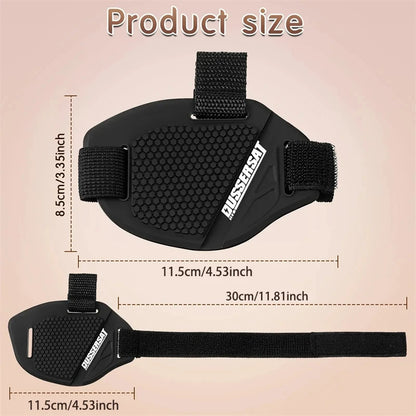 Motorcycle Boot Protection Pad Rubber Boot Protection Cover Adjustable Protection Anti-slip Pad Motorcycle Shoe Protection