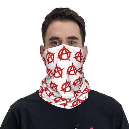 Custom 1 Percenter Essential Sons Bandana Neck Gaiter for Ski Camping Men Women Wrap Scarf TV Show Anarchy Headband Warmer