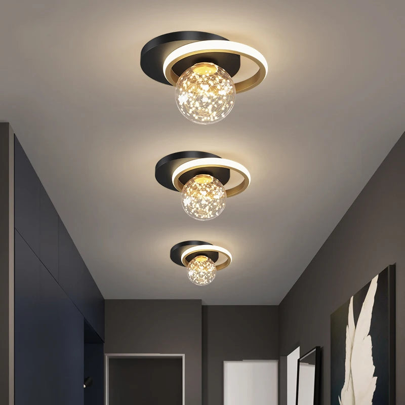 2023 New Aisle Ceiling Lamp Home Decor Living Room Dining Table Bedroom Closet Cloakroom Corridor Modern Small Ceiling Light led