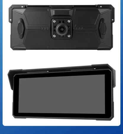 Jansite Portable 7/8.1 inch IP67 Waterproof Motorcycle 4K DVR GPS Navigation Wireless Carplay Android Auto Moto Recorder Monitor