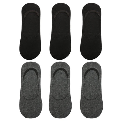 6 Pairs/Lot Men's Bamboo Breathable Invisible Socks Low Cut Casual Cotton Boat Non-Slip No Show High Quality Sock