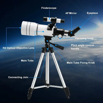 F30070M Professional Astronomical Telescope for Space Monocular 30070 Powerful Binoculars Night Vision for Star and Moon