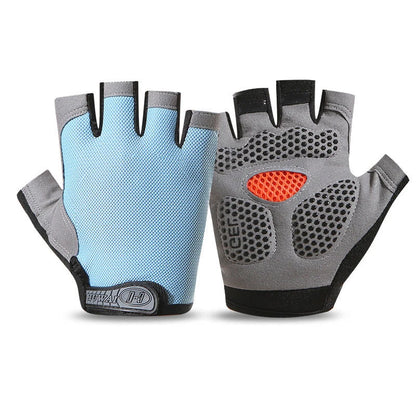 Weightlifti Gym Gloves Fitness Training Fingerless Women Men Bodybuilding Exercise Sports Gloves Cycling Anti Slip Breathable