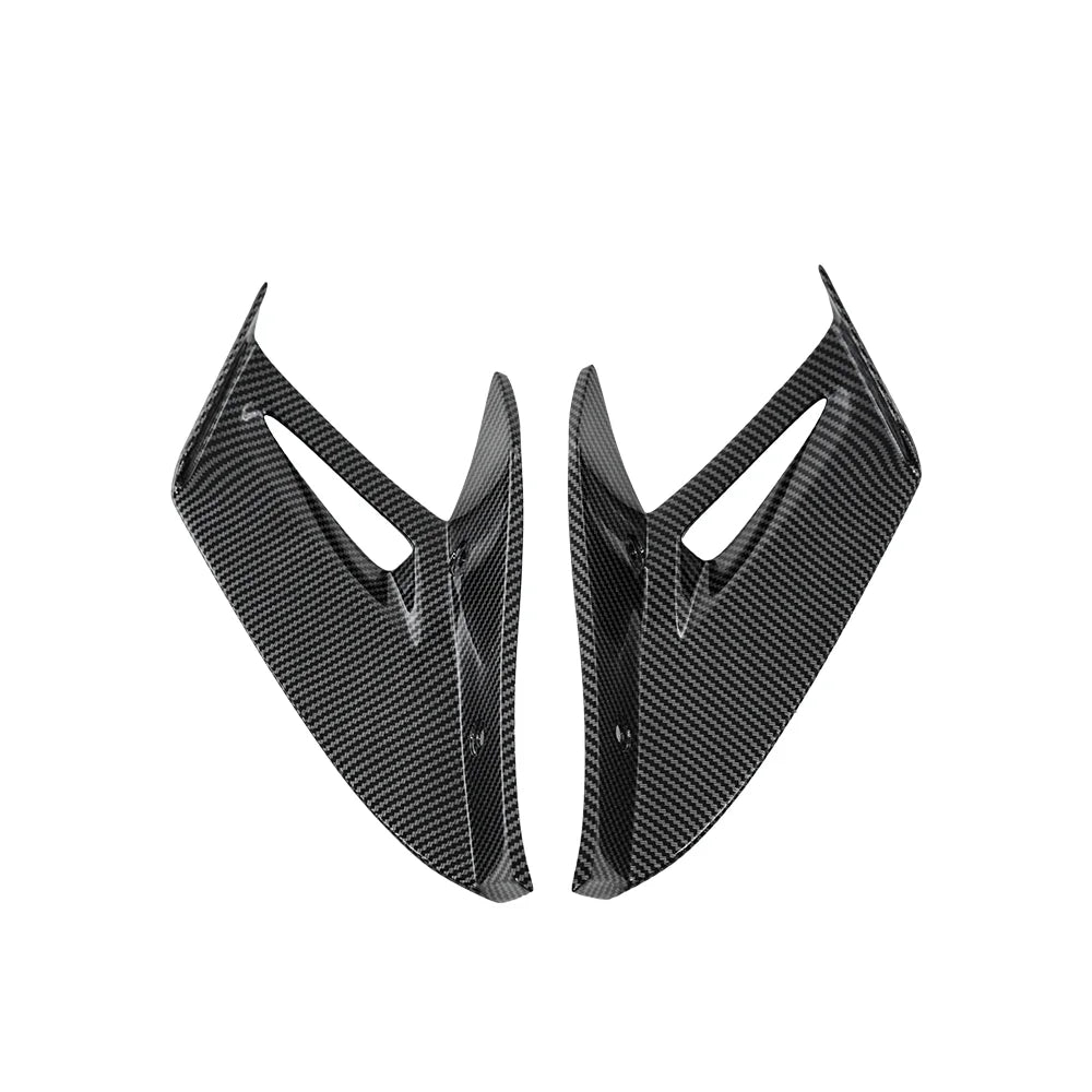For BMW S1000RR S1000 RR Carbon fiber Motorcycle Accessories Fairing Side Spoiler MotoGP Same Fixed Wing Wind Blade 2015-2018