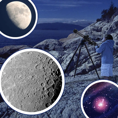  HD High Magnification Professional Astronomical Telescope Children Students Science Experiment Binoculars Stargazing Monocular